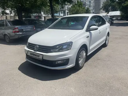 Volkswagen Polo 2018 года за 6 200 000 тг. в Алматы – фото 3