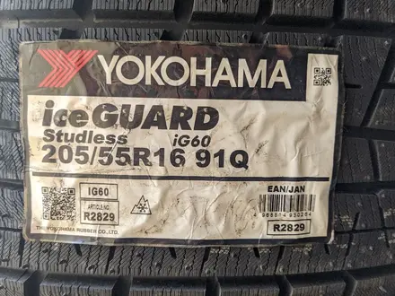 205/55R16 Yokohama IG60 за 45 500 тг. в Шымкент