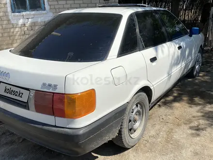 Audi 80 1991 года за 950 000 тг. в Шиели – фото 5