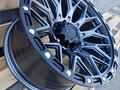 Диски R17 9J 6x139, 7 ET0 ЦО110 MATT GREY BLACK LIP за 340 000 тг. в Алматы – фото 3