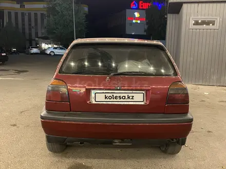 Volkswagen Golf 1995 года за 1 300 000 тг. в Тараз – фото 5