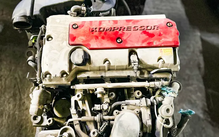 Двигатель M111 (111) плита компрессор 2.3L Mercedes Benz E230 за 400 000 тг. в Атырау