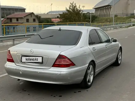 Mercedes-Benz S 320 2002 года за 3 850 000 тг. в Алматы – фото 3