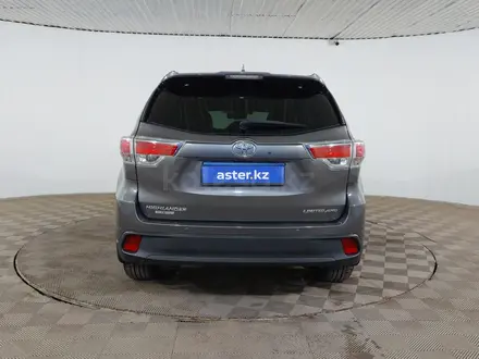 Toyota Highlander 2016 года за 16 100 000 тг. в Шымкент – фото 6