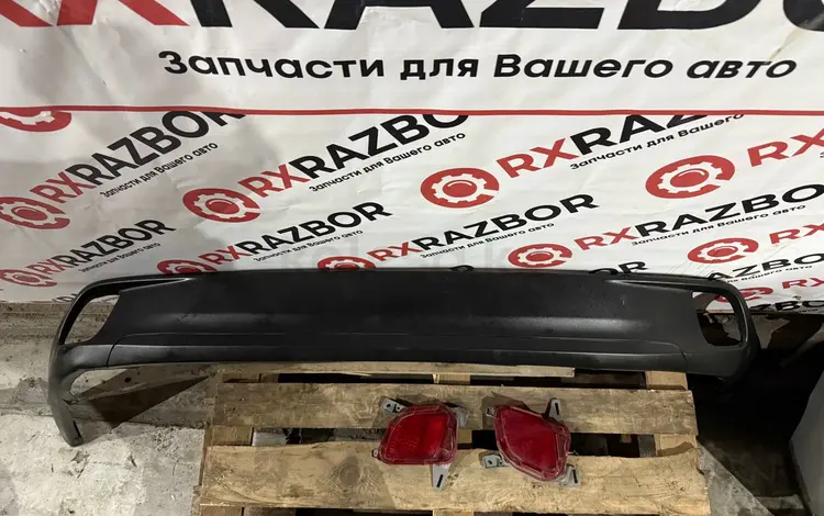 Задняя губа бампера на Тойота Хайландер 2014 до 2019 за 100 000 тг. в Алматы