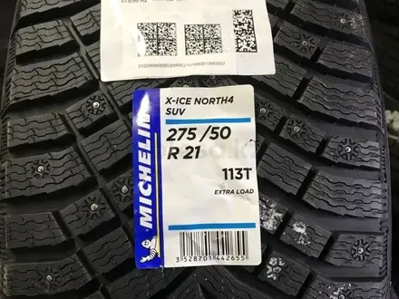 Michelin X-Ice North 4 SUV 275/50 R21 113T за 250 000 тг. в Алматы – фото 3