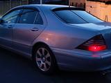 Mercedes-Benz S 320 1999 годаfor3 400 000 тг. в Талдыкорган – фото 5