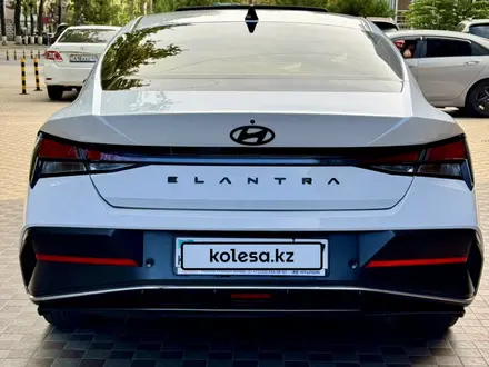 Hyundai Elantra 2024 года за 7 800 000 тг. в Шымкент – фото 5