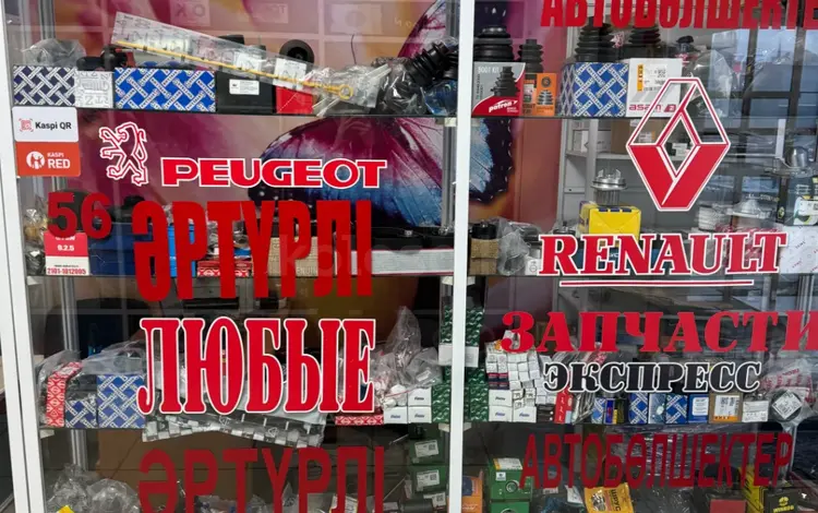 Запчасти для автомобилей Рено и Пежо в Тараз
