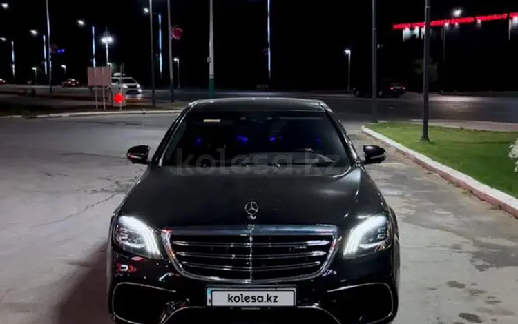 Mercedes-Benz S 63 AMG 2018 годаүшін55 000 000 тг. в Астана