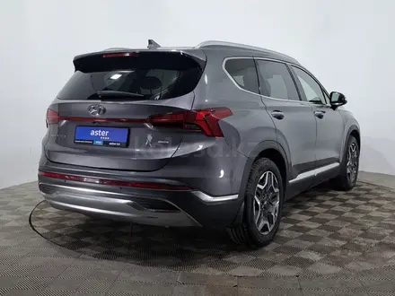 Hyundai Santa Fe 2021 года за 13 760 000 тг. в Астана – фото 5
