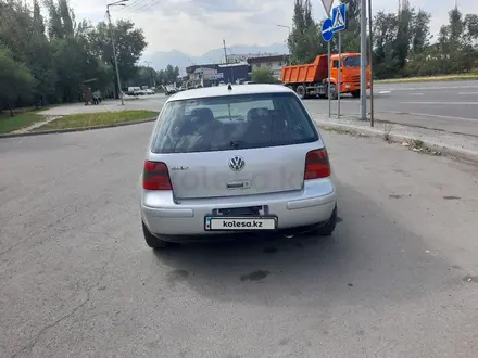 Volkswagen Golf 2000 года за 3 000 000 тг. в Алматы – фото 3