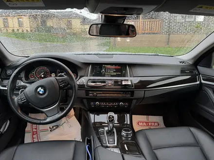 BMW 528 2014 года за 10 400 000 тг. в Алматы – фото 10