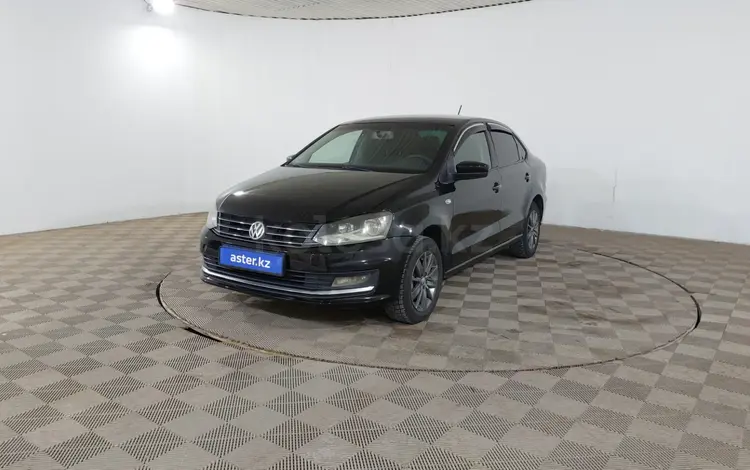 Volkswagen Polo 2015 года за 3 460 000 тг. в Шымкент