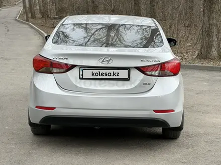 Hyundai Elantra 2015 года за 5 450 000 тг. в Алматы – фото 16