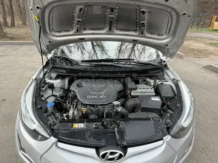 Hyundai Elantra 2015 года за 5 450 000 тг. в Алматы – фото 19