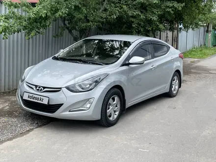Hyundai Elantra 2015 года за 5 450 000 тг. в Алматы – фото 12