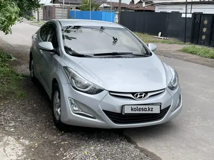 Hyundai Elantra 2015 года за 5 450 000 тг. в Алматы – фото 11