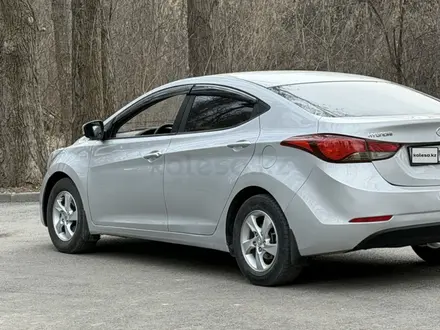 Hyundai Elantra 2015 года за 5 450 000 тг. в Алматы – фото 15