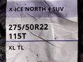 Шины Michelin 275/50/r22 Xice North4үшін250 000 тг. в Алматы – фото 2