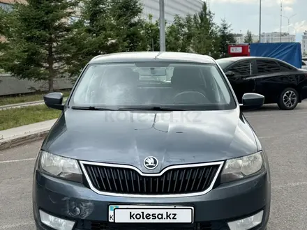 Skoda Rapid 2014 года за 4 400 000 тг. в Астана – фото 2