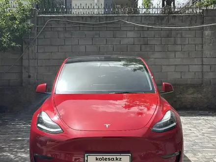 Tesla Model Y 2021 года за 15 300 000 тг. в Алматы – фото 11