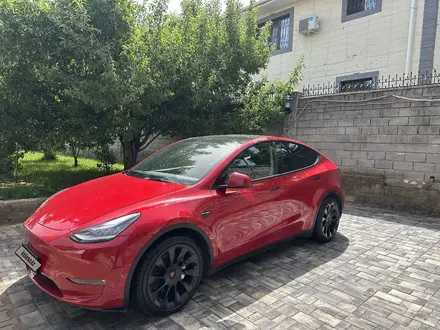 Tesla Model Y 2021 года за 15 300 000 тг. в Алматы – фото 4