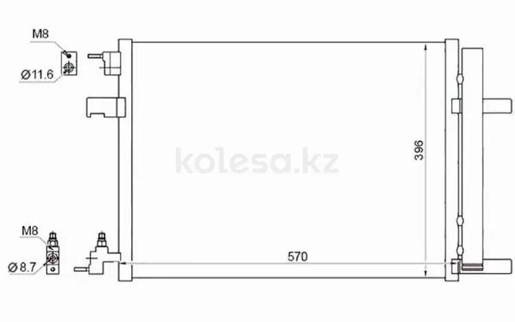 Радиатор кондиционераүшін21 200 тг. в Астана