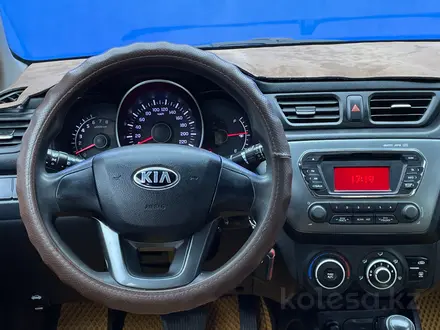 Kia Rio 2013 года за 4 540 000 тг. в Актобе – фото 12