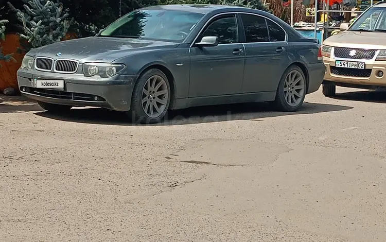 BMW 735 2002 годаүшін4 100 000 тг. в Алматы
