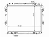 Радиатор Двигателя за 30 700 тг. в Алматы