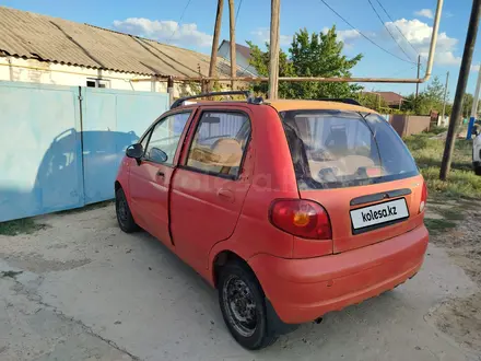 Daewoo Matiz 2005 года за 800 000 тг. в Махамбет – фото 3