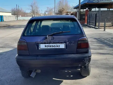 Volkswagen Golf 1991 года за 500 000 тг. в Ушарал – фото 4