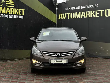 Hyundai Accent 2014 года за 4 690 000 тг. в Актобе – фото 2