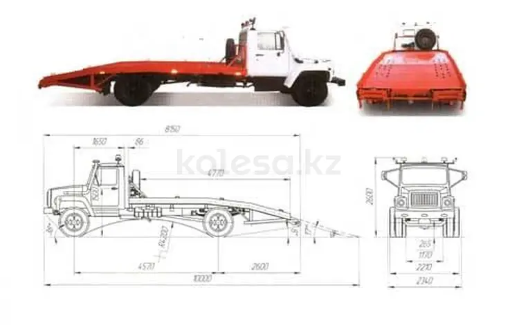 ГАЗ  3307 2008 года за 5 500 000 тг. в Алматы