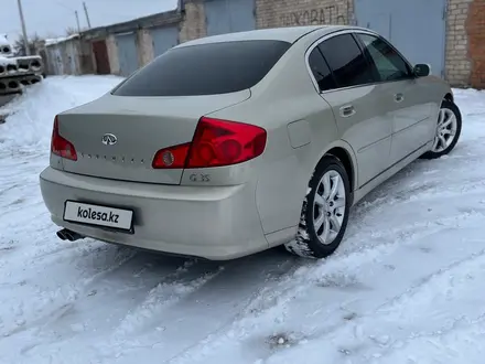 Infiniti G35 2005 года за 4 500 000 тг. в Петропавловск – фото 4