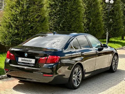 BMW 520 2014 года за 12 009 090 тг. в Шымкент – фото 4