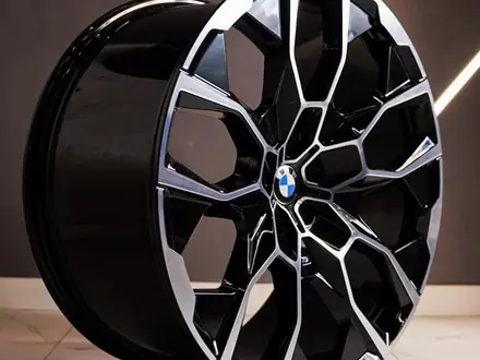 Кованные диски BMW X7 R22 5 112 9.5J ET32 — 10.5J ET 43 dia 66.6 за 1 500 000 тг. в Караганда – фото 2