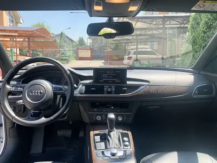Audi A6 2015 года за 9 300 000 тг. в Алматы – фото 11