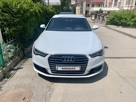 Audi A6 2015 года за 9 300 000 тг. в Алматы