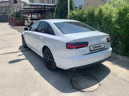 Audi A6 2015 года за 9 300 000 тг. в Алматы – фото 6