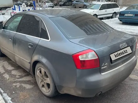 Audi A4 2001 года за 2 200 000 тг. в Астана – фото 3