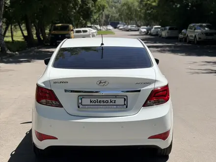 Hyundai Accent 2015 года за 5 600 000 тг. в Алматы – фото 2