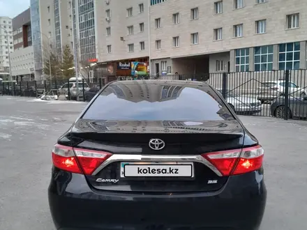 Toyota Camry 2016 года за 9 000 000 тг. в Астана – фото 3