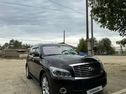 Infiniti QX80 2013 года за 11 000 000 тг. в Актобе – фото 6