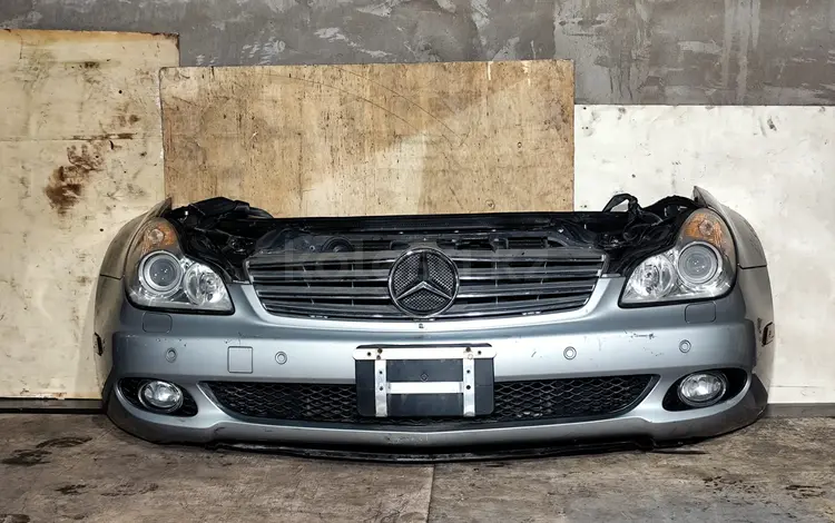 Ноускат Mercedes CLS 04-10г W219 C219 Мерседес 219 Фары бампер телевизор за 390 000 тг. в Караганда