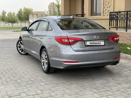 Hyundai Sonata 2017 года за 9 200 000 тг. в Туркестан – фото 6