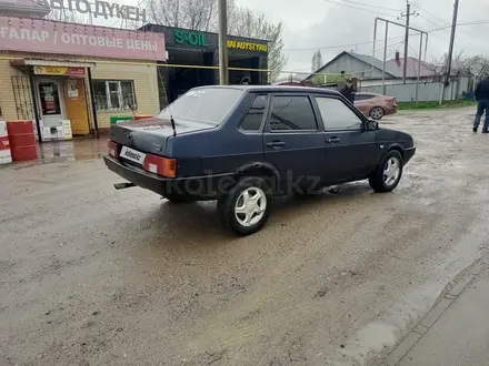 ВАЗ (Lada) 21099 1999 года за 600 000 тг. в Алматы – фото 5