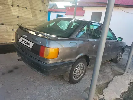 Audi 80 1989 года за 550 000 тг. в Талдыкорган – фото 3