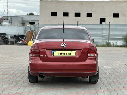 Volkswagen Polo 2015 года за 5 800 000 тг. в Актобе – фото 5